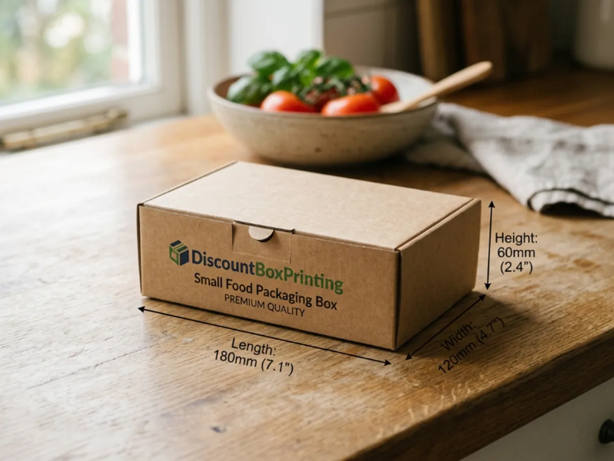 Food Packaging Box Dimensions for Every Product Type