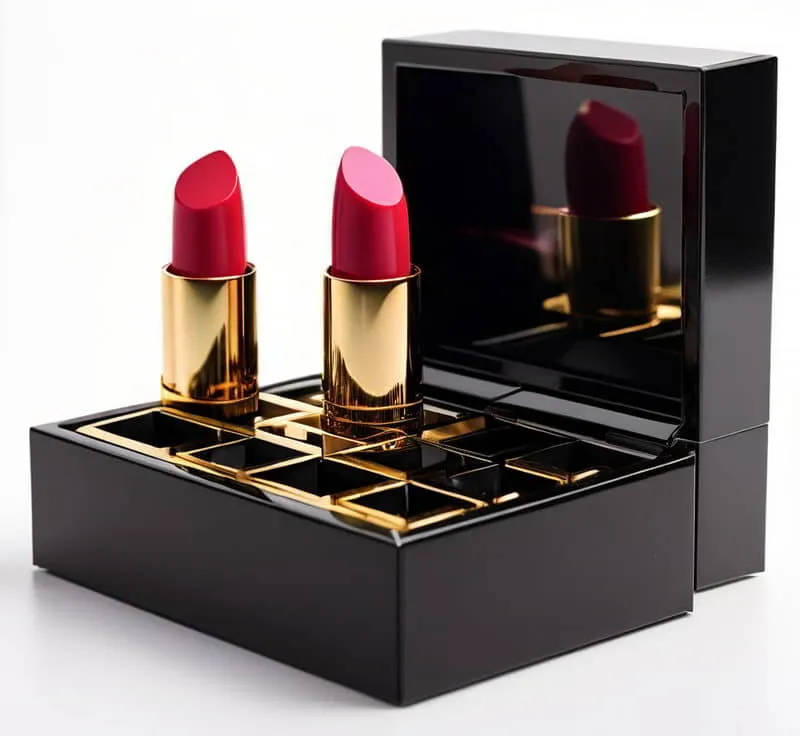 Custom lipstick box sizes and dimensions for single tubes and sets