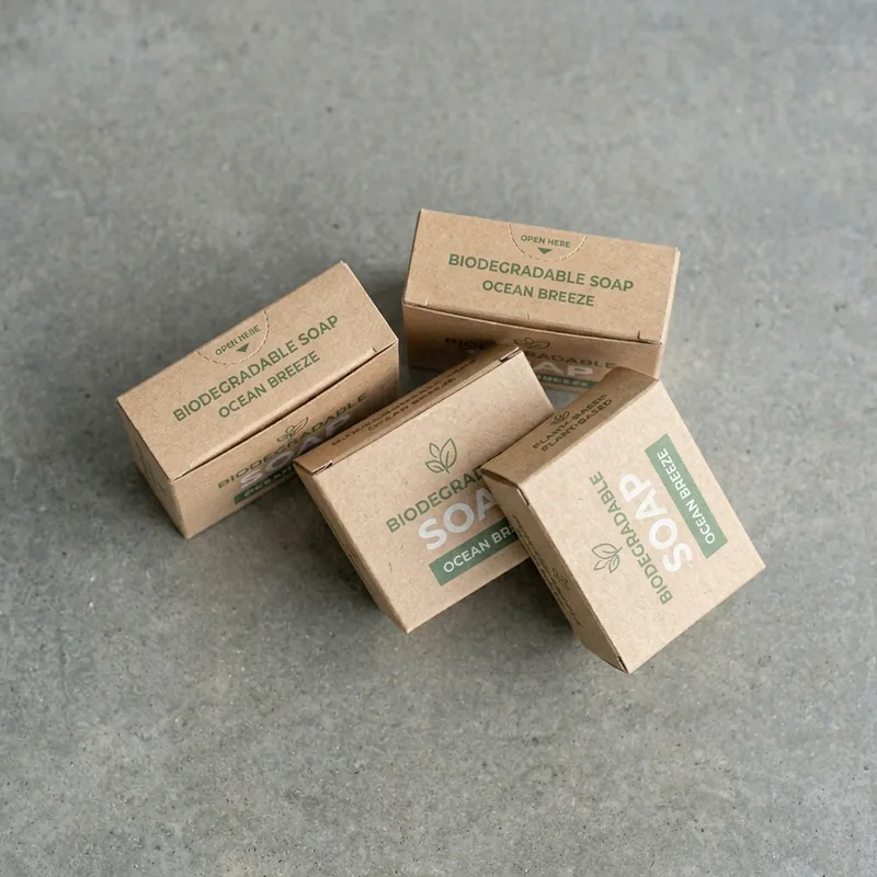 Custom soap packaging — Biodegradable Soap Packaging
