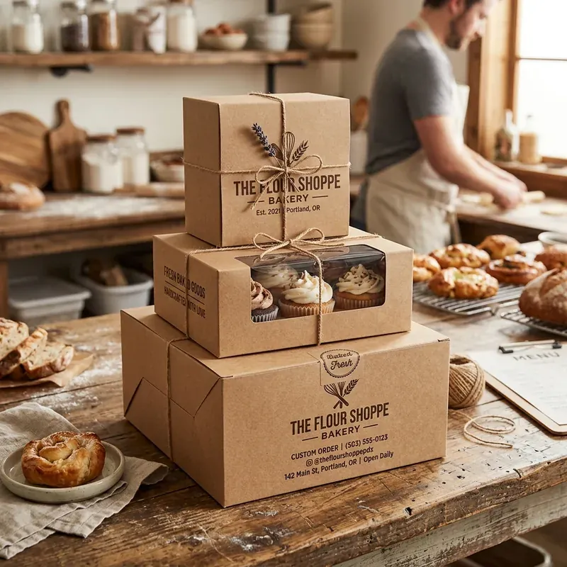 Custom Bakery Gift Boxes