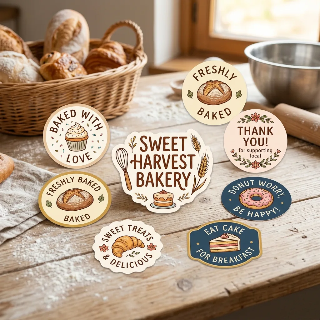 Custom Bakery Stickers thumbnail 4