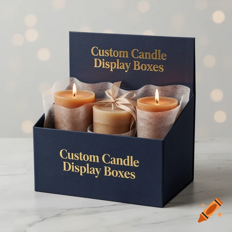 Custom candle packaging — Custom Candle Display Boxes
