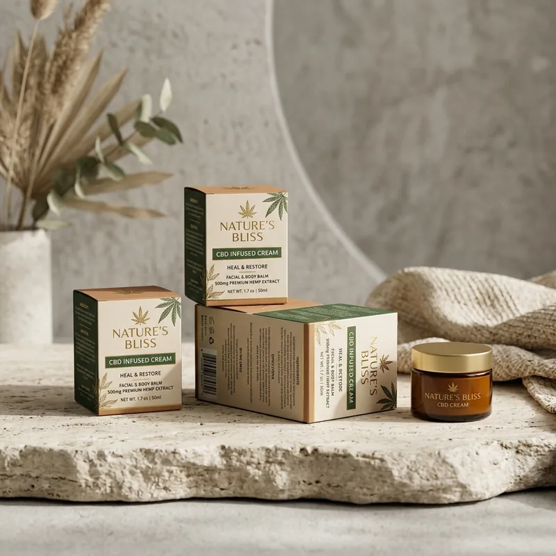 Clean, safe custom CBD boxes that build trust