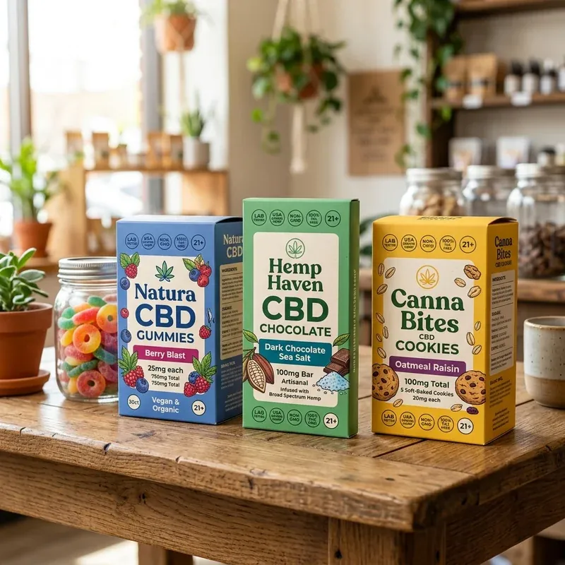 Custom cbd packaging — Custom CBD Edible Boxes