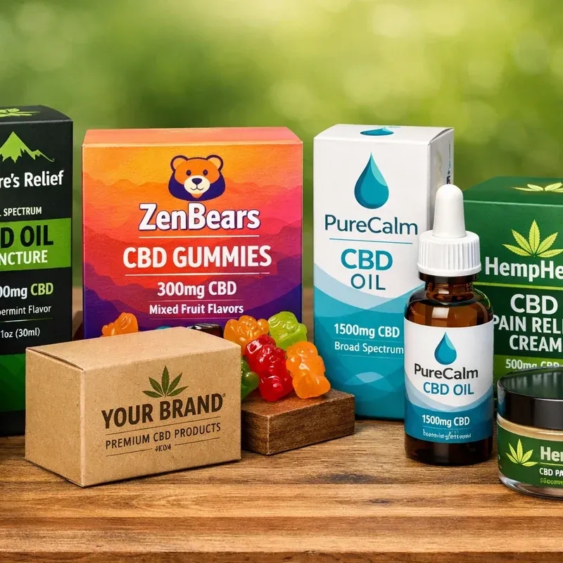 Custom cbd packaging — Custom CBD Tincture Boxes