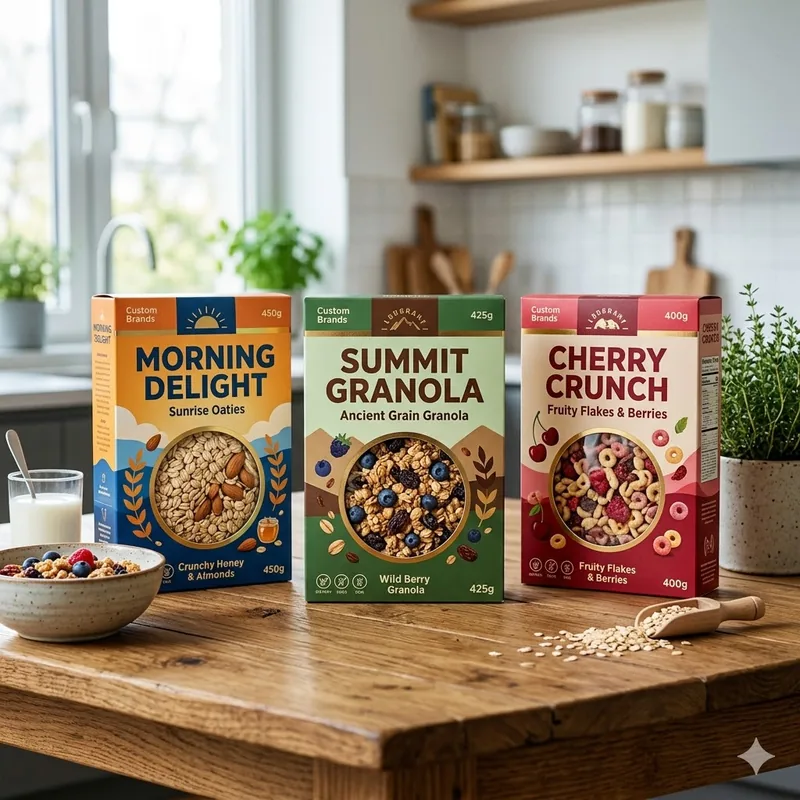 Custom cereal packaging — Custom Cereal Display Boxes