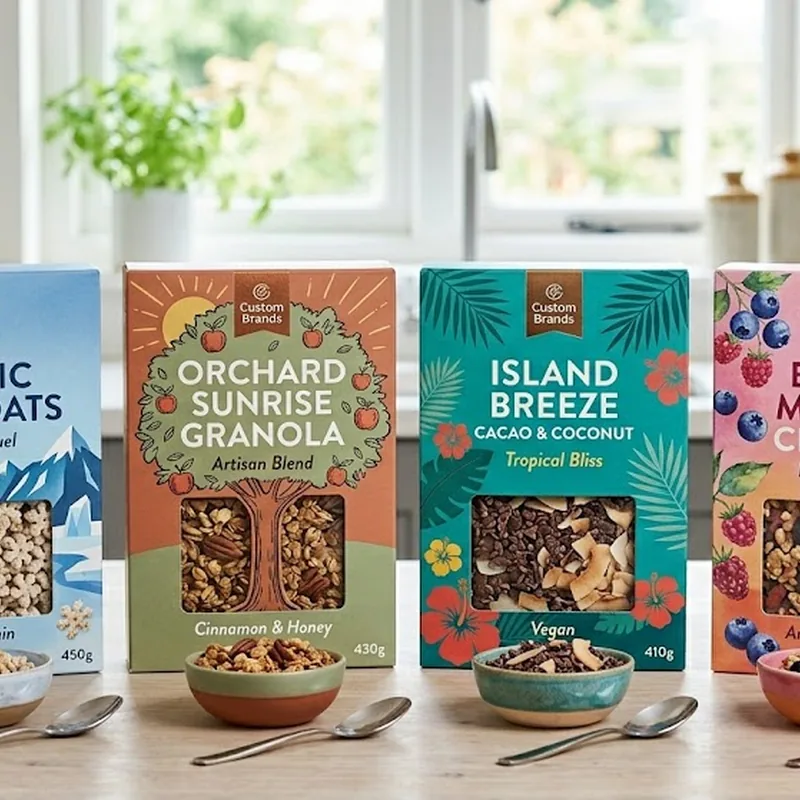 Custom cereal packaging — Custom Cereal Packaging Boxes
