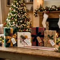 Custom Christmas Gift Boxes Wholesale thumbnail 1