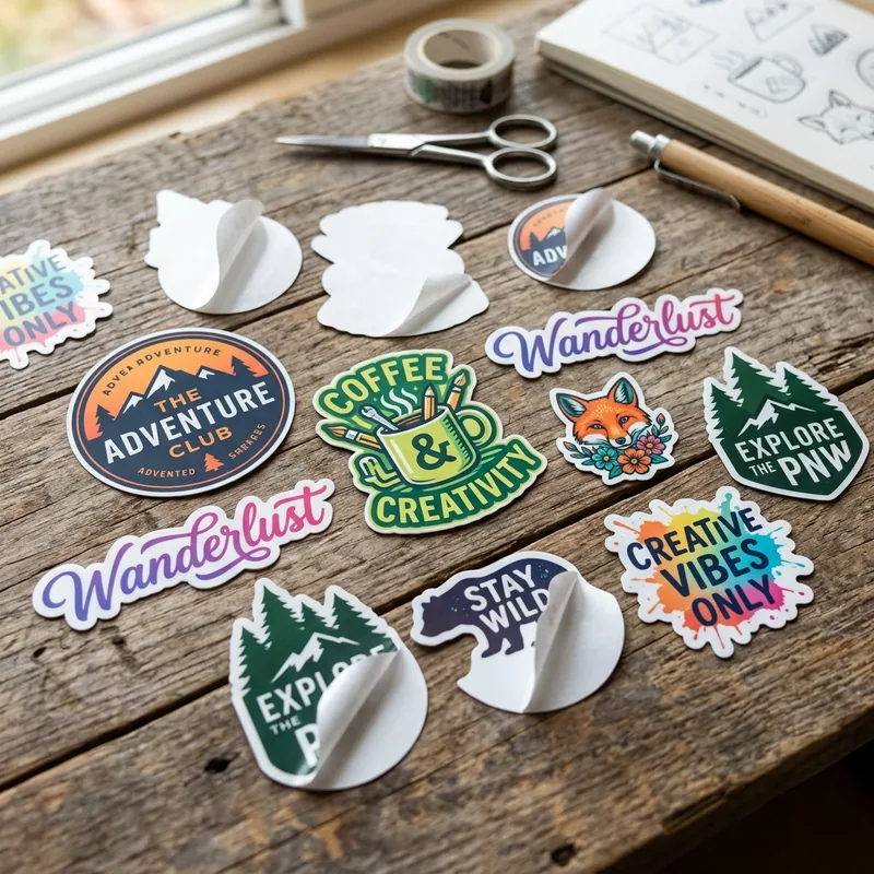 Custom Die Cut Stickers thumbnail 4