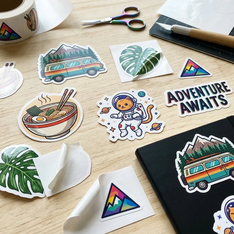 Custom Die Cut Stickers