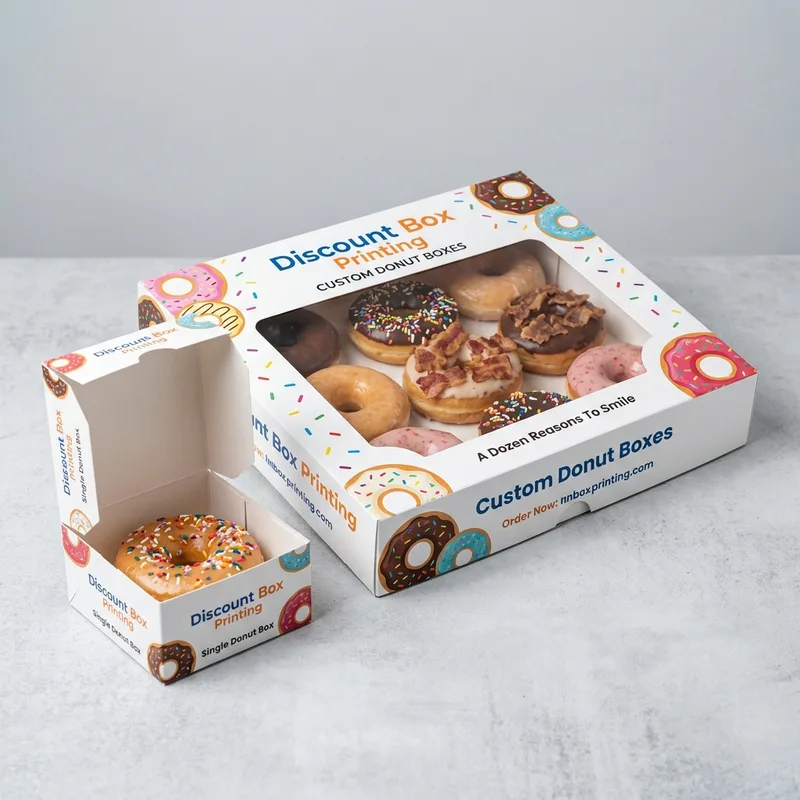 Custom bakery packaging — Custom Donut Boxes