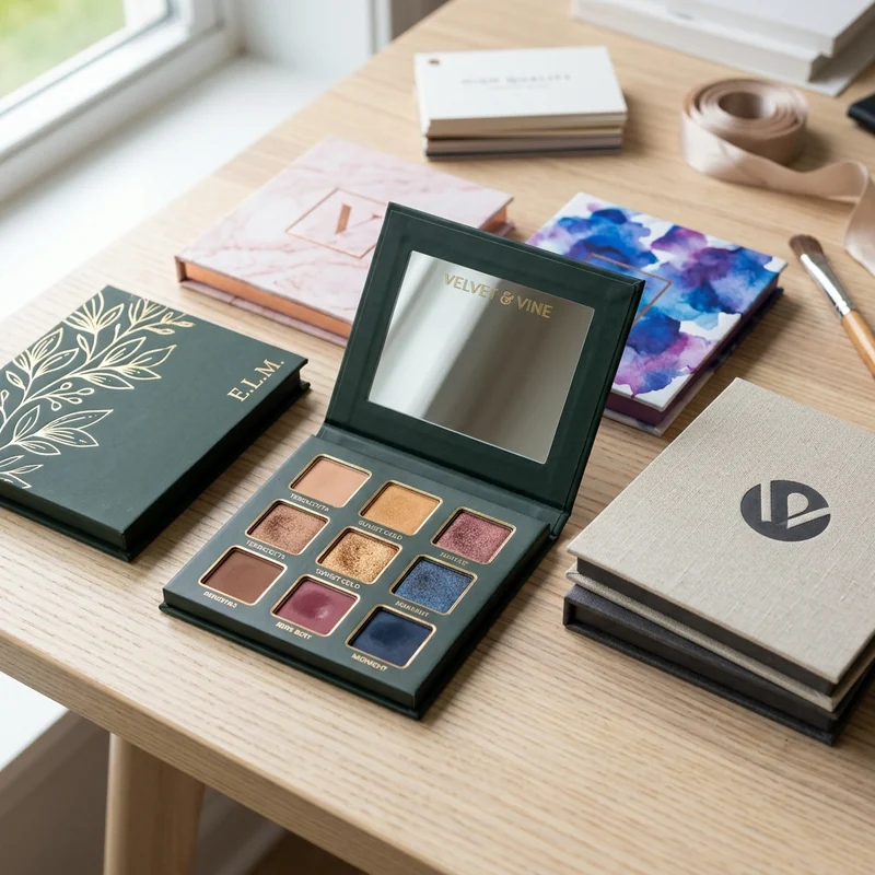 Custom cosmetic packaging — Custom Eye Shadow Boxes