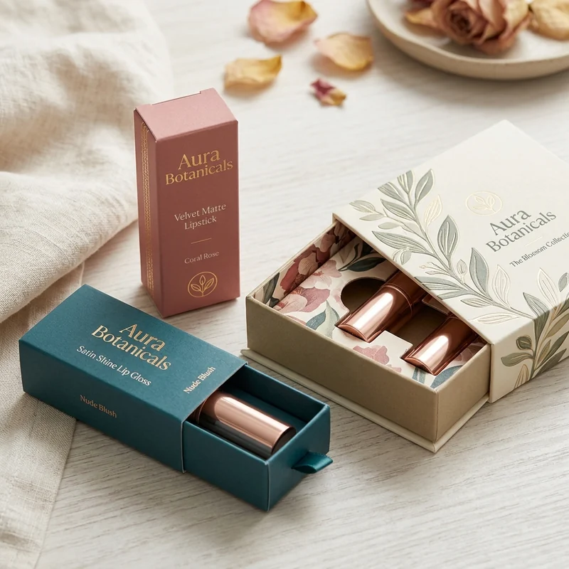 Custom cosmetic packaging — Custom Lipstick Boxes