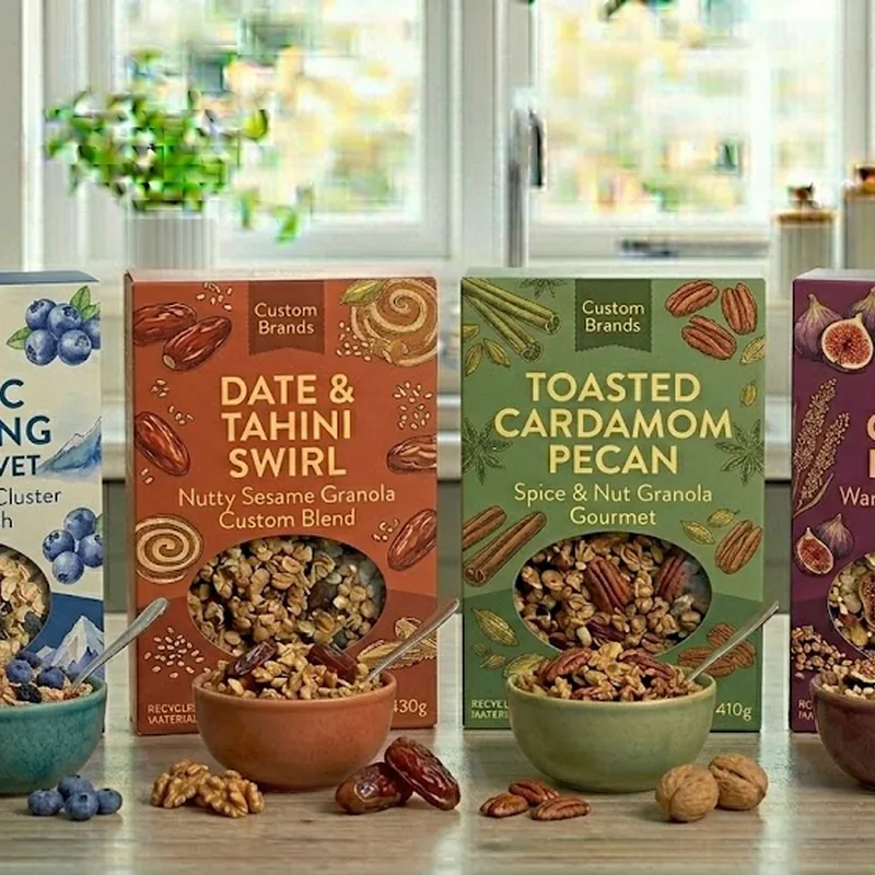 Custom cereal packaging — Custom Printed Cereal Boxes