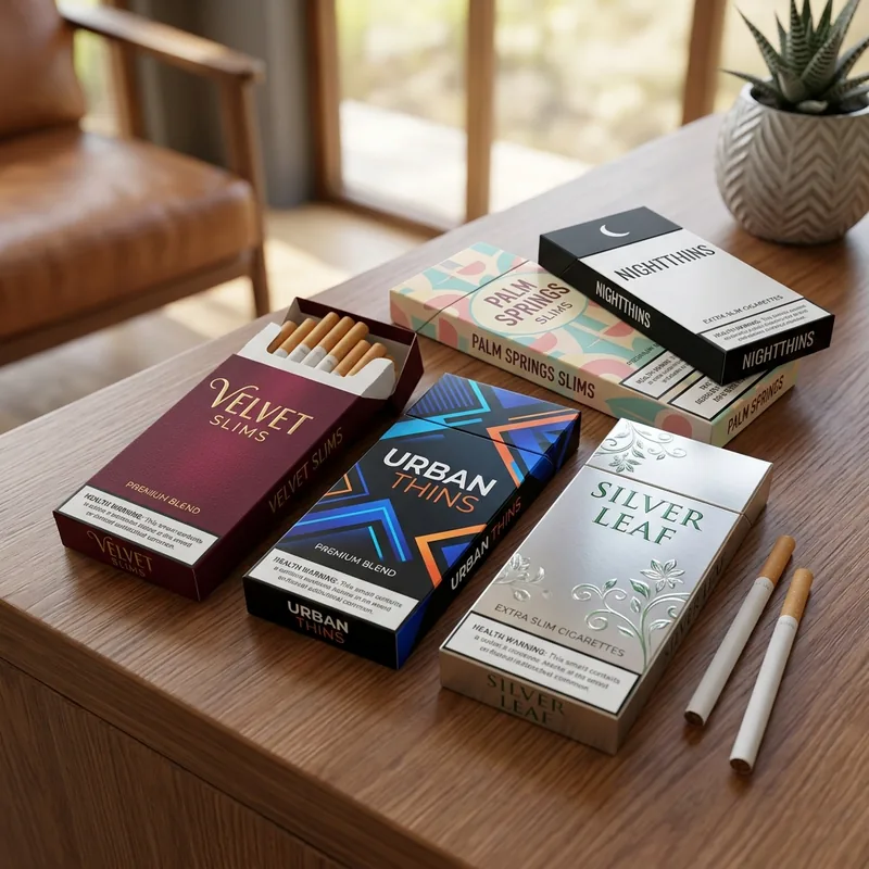 Custom cigarette packaging — Custom Slim Cigarette Boxes
