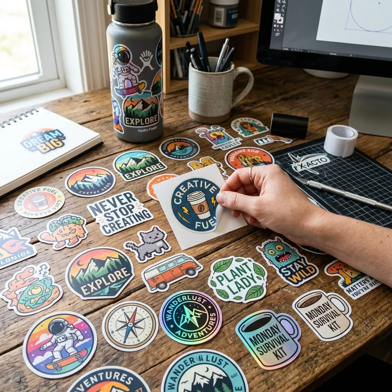 Custom Vinyl Stickers thumbnail 2