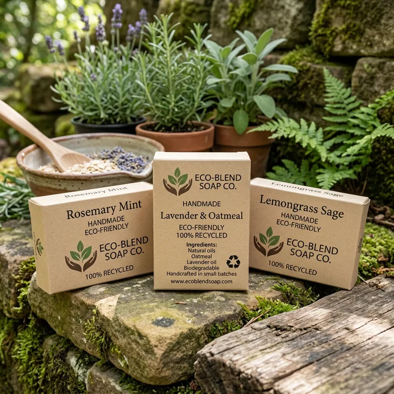 Custom soap packaging — Eco-Friendly Soap Boxes