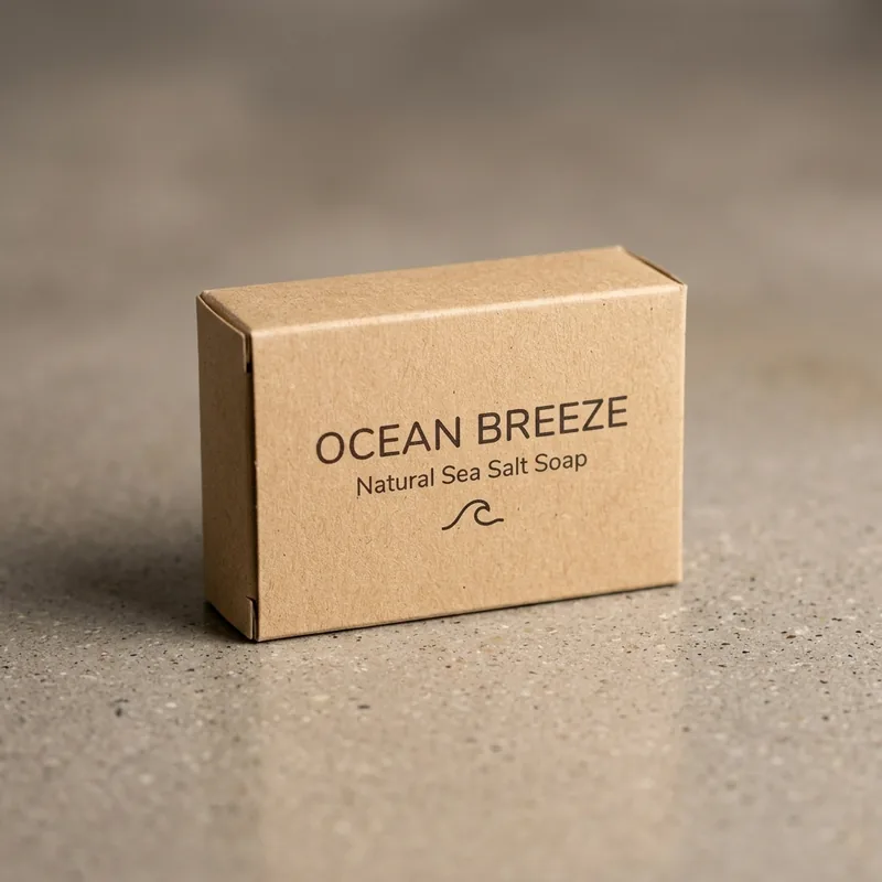 Custom soap packaging — Kraft Soap Packaging