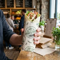 Sandwich Wrap Paper with Logo thumbnail 1